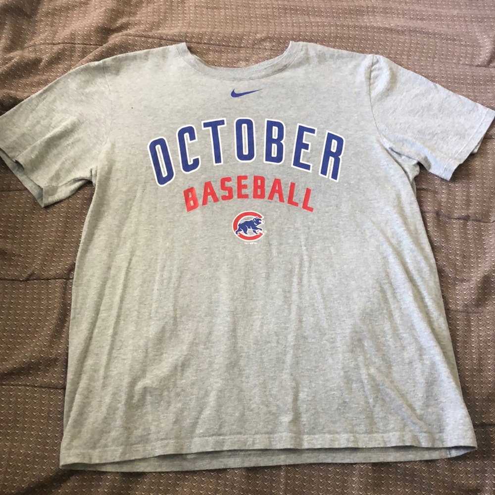 Nike Chicago Cubs October Baseball T-shirt